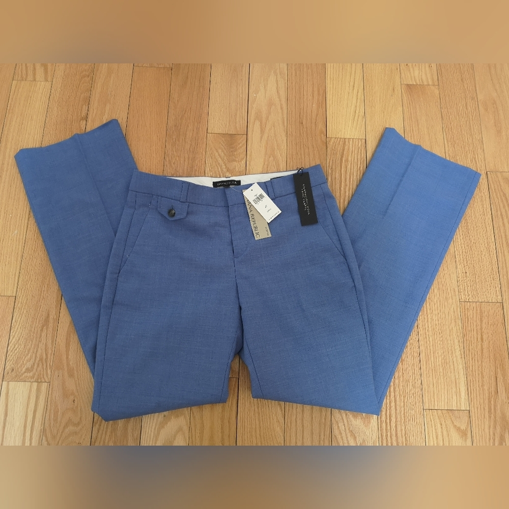 💥🌟HOST PICK 🎉NWT BANANA REPUBLIC WOOL LOGAN TROUSERS. SIZE: 4P